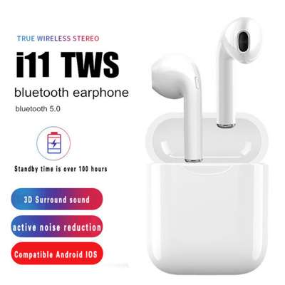 i11 TWS Original Wireless Earphones Bluetooth 5.0 Earphone Stereo Headsets Wireless Earbuds pk i9s r Smart Phone pk i11 i14 i200